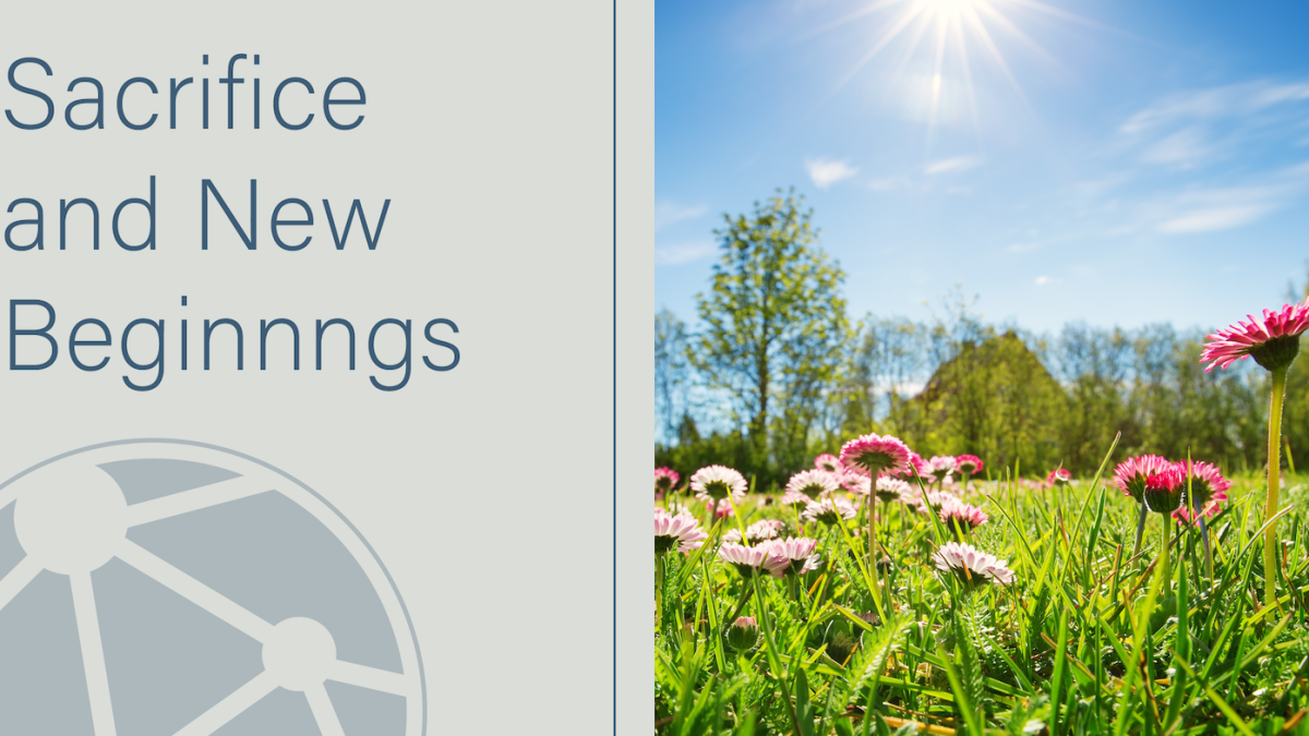 Sacrifice and New Beginnings