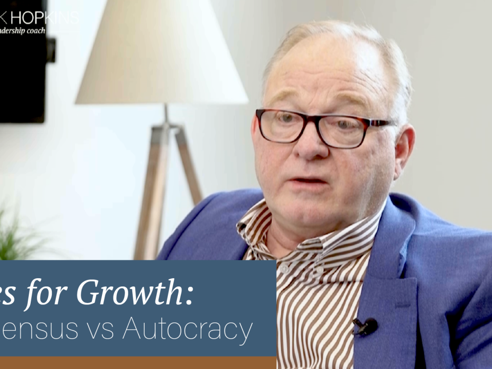 Notes for Growth: Consensus vs Autocracy