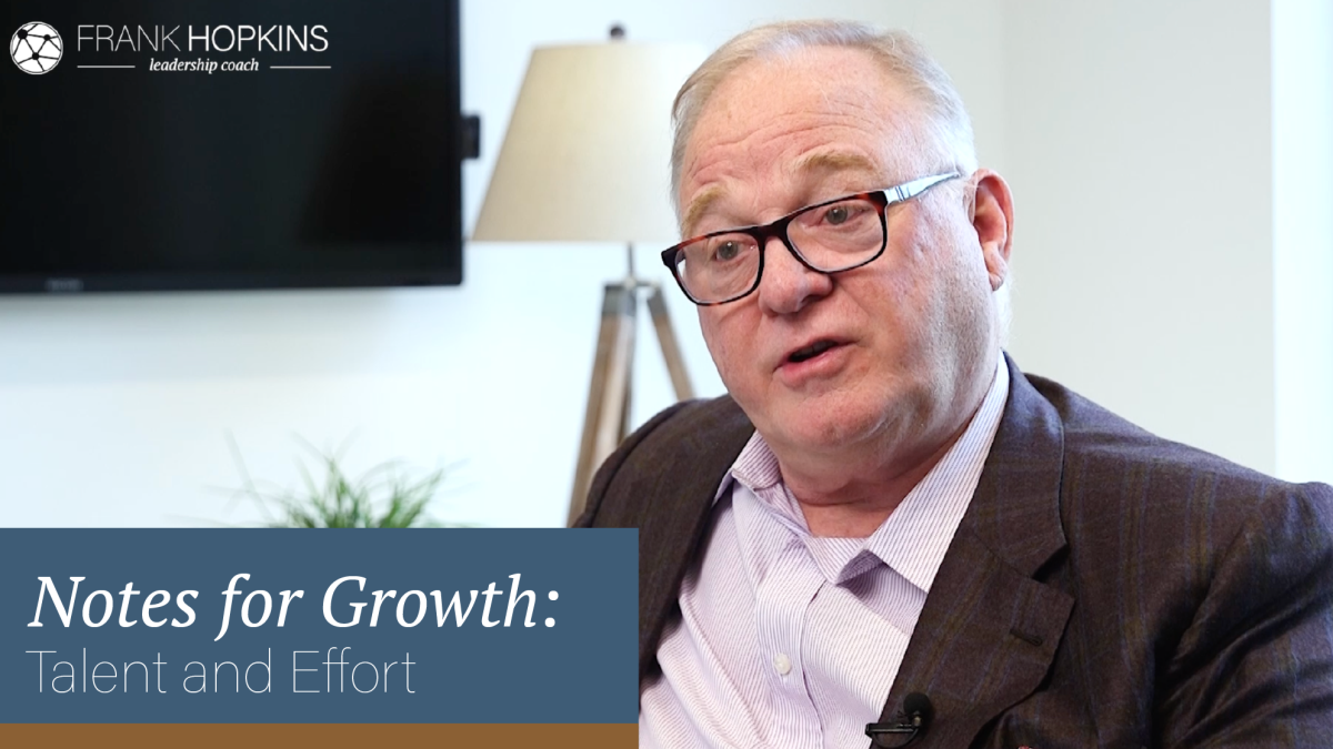 Notes for Growth: Talent and Effort