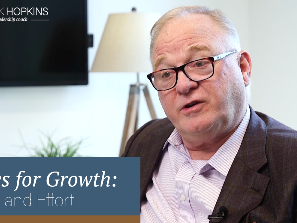 Notes for Growth: Talent and Effort