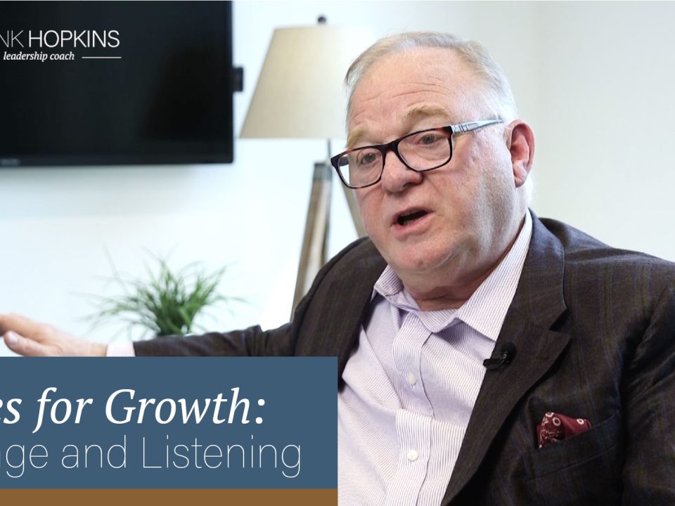 Notes for Growth: Change and Listening