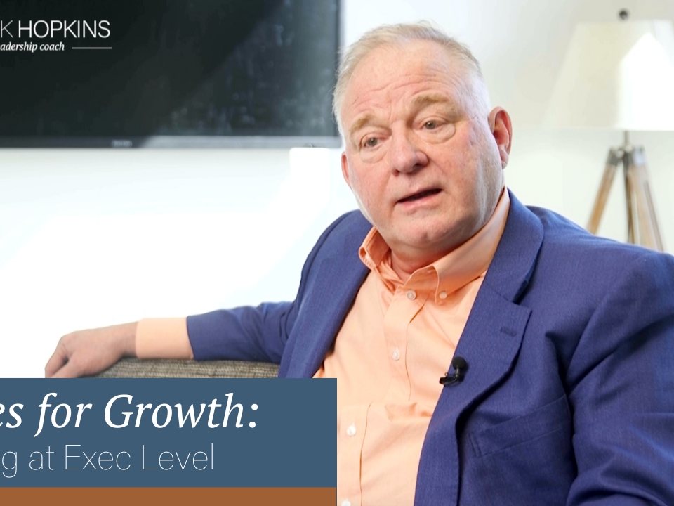 Scaling at Executive Level